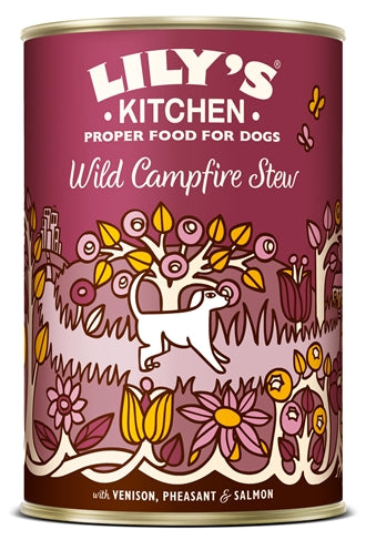 Lily's Kitchen Dog Wild Camp feu de camp