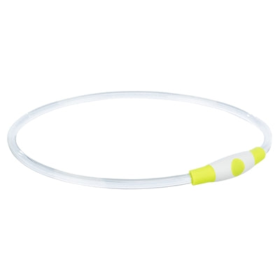 Collier Trixie USB lumière flash lumineuse TPU rechargeable Green TPU