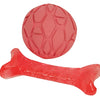 Bot de chiot fofos et rose
