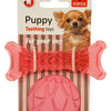 Bot de chiot fofos et rose