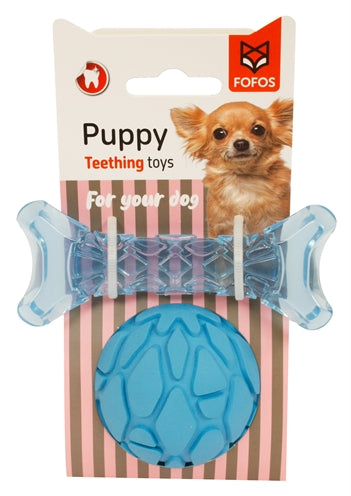Fofos Puppy Bone and Ball Bleu