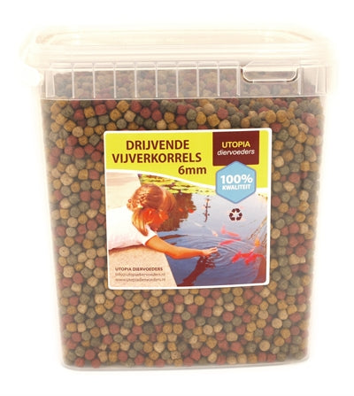 Utopie animal total étang grain flottant