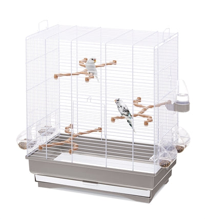 IMac Bird Cage Carlotta taupe blanc