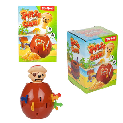 TOI-TOYS Le jeu de l'enfant pique le pirate dans la tonne