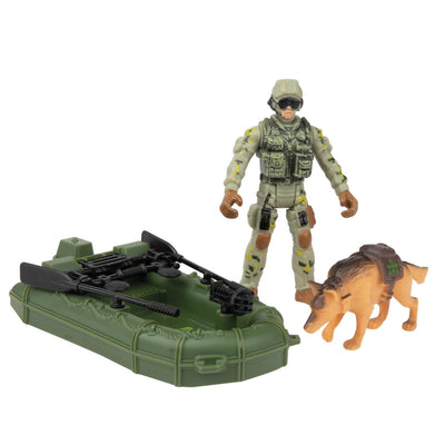 Enroulement rampant militaire. Sniper avec ACC. 2 Asst.