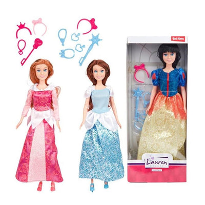 Toi-toys Lauren poupée adolescente princesse de conte de fées