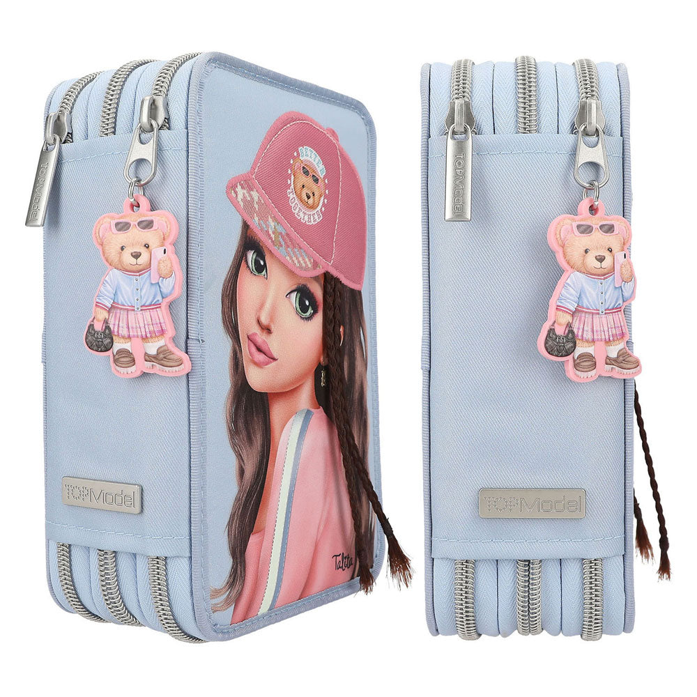 Pousse Top Model 3-Cakes avec équipe d'applications en peluche