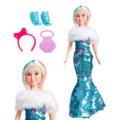 Toi-toys Lauren Teen Doll Gala avec paillettes
