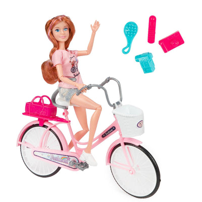 Lauren Fashion Pop à vélo avec accessoires