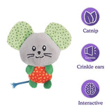Rosewood Little Nippers Mighty Mouse avec Catnip - afbeelding 3