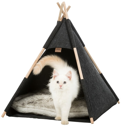 Trixie Cat Basket Tipi sentait l'anthracite