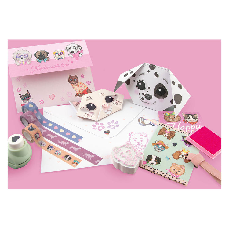 Top Model Love Letter Set Kitty et Doggy