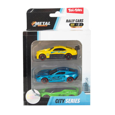 Toi-toys toi toys rallye voiture de course classique set a 3