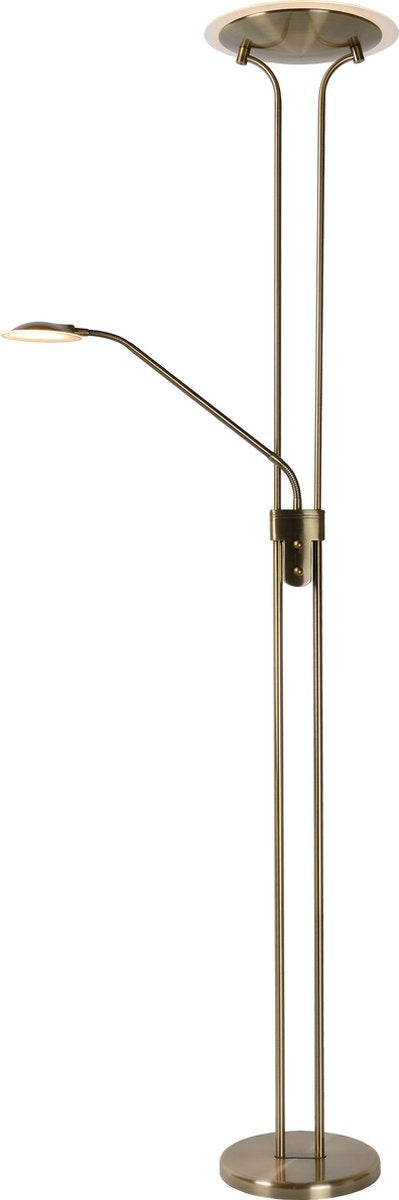 Lucide champion LED - lampe de lecture - LED dimmable - 3000k - bronze