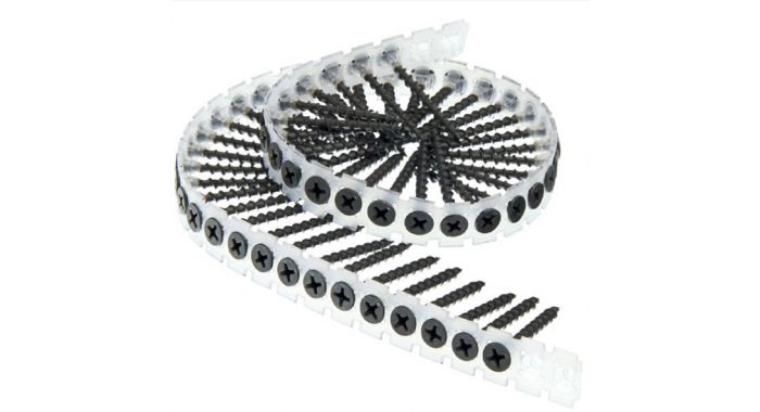 Vis pour plaques de plâtre Senco filetage grossier 3,9 x 32 mm zinc transparent - 39a32mc-5