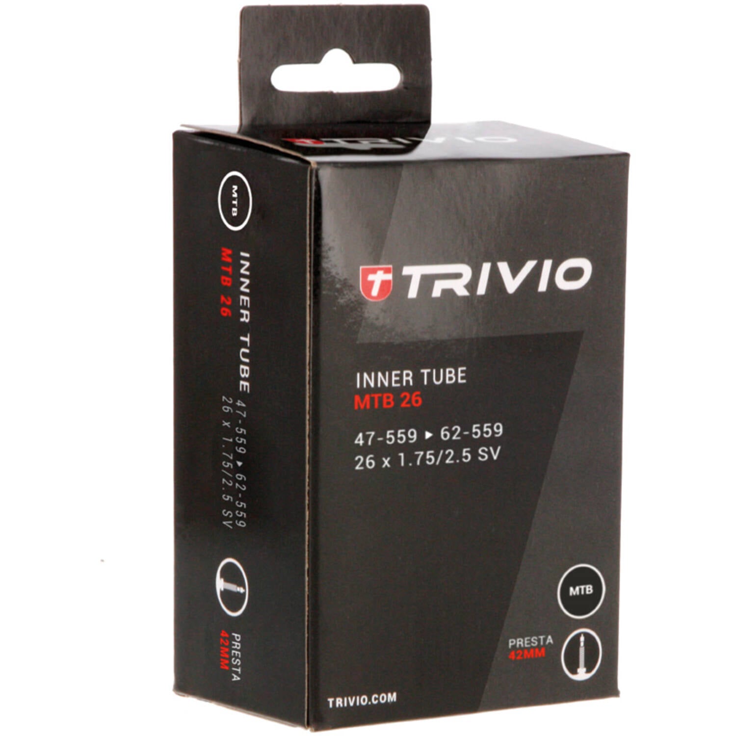Trivio - chambre à air vtt 26x1.75 2.5 sv 42mm presta