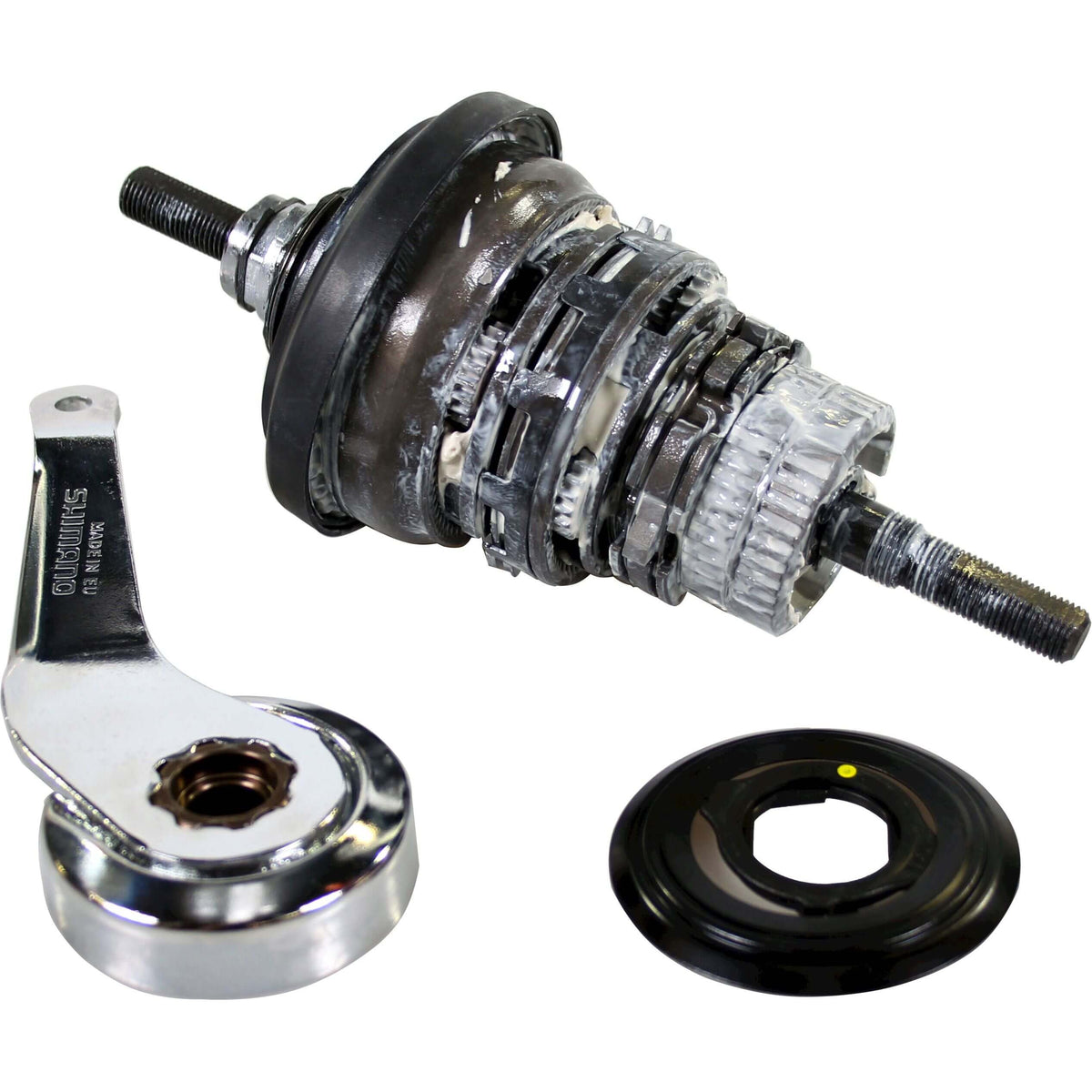 Shimano à l'intérieur de Nexus 7V SG-C3001-7C-DX 175 mm avec remarme