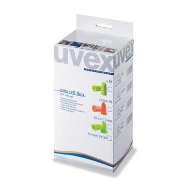 Recharge de bouchons d'oreilles Uvex x-fit 2112-022 (300 paires)