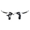 Tektro cl530 cl535 levier de frein avec cloche 4 doigts noir-argent sur carte