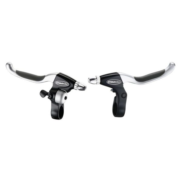 Tektro cl530 cl535 levier de frein avec cloche 4 doigts noir-argent sur carte