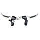 Tektro cl530 cl535 levier de frein avec cloche 4 doigts noir-argent sur carte