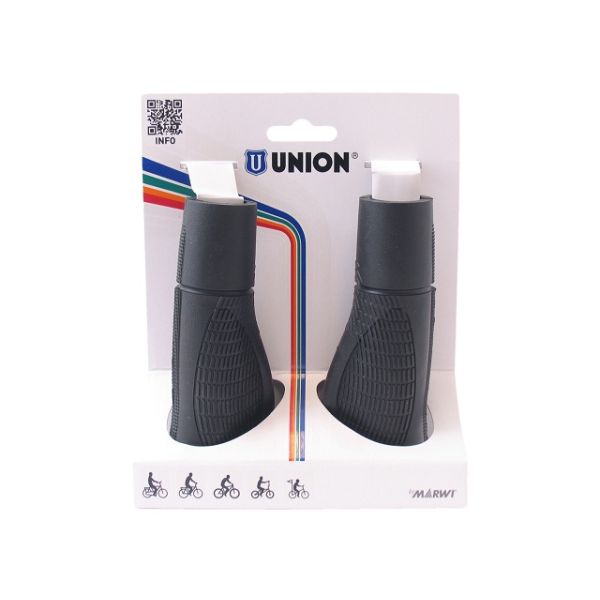 Poignée de vélo Marwi GP-03, 138 138mm, noir