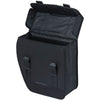 Tour de basilic à gauche - Sac à vélo unique, noir, 14L