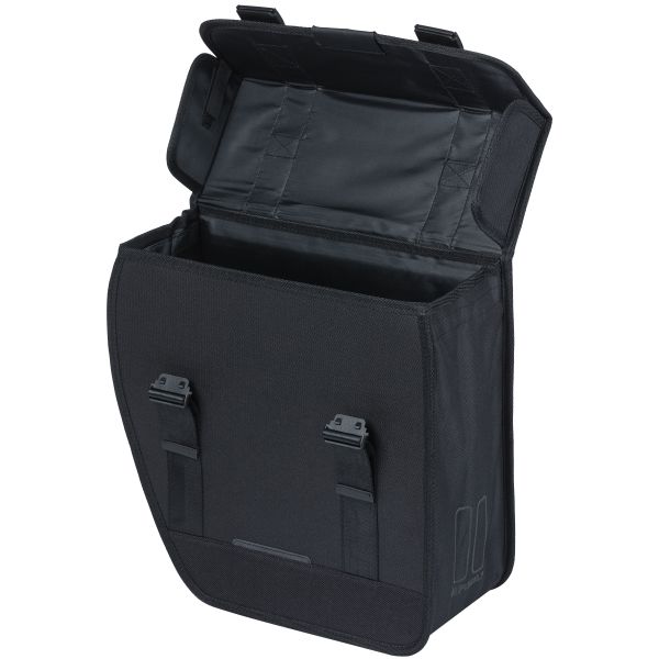 Tour de basilic à gauche - Sac à vélo unique, noir, 14L
