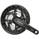 Shimano Crankset 3 x 10 Speed ​​Trekking FC-T521 avec 175 mm Crankarm 48-36-26t Octalink Black
