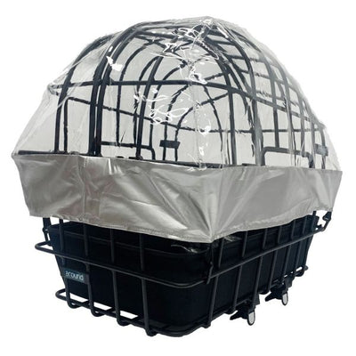 Autour de couverture de pluie pour le panier à vélo d'animaux Luna XL