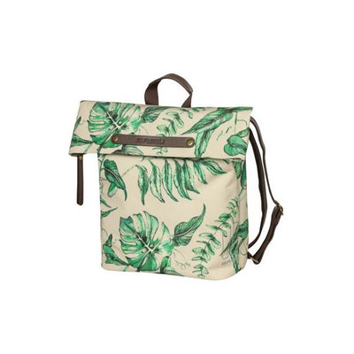 Basil Ever-Green sacoche double pour vélo - durable, branchée, verte, 14-18L