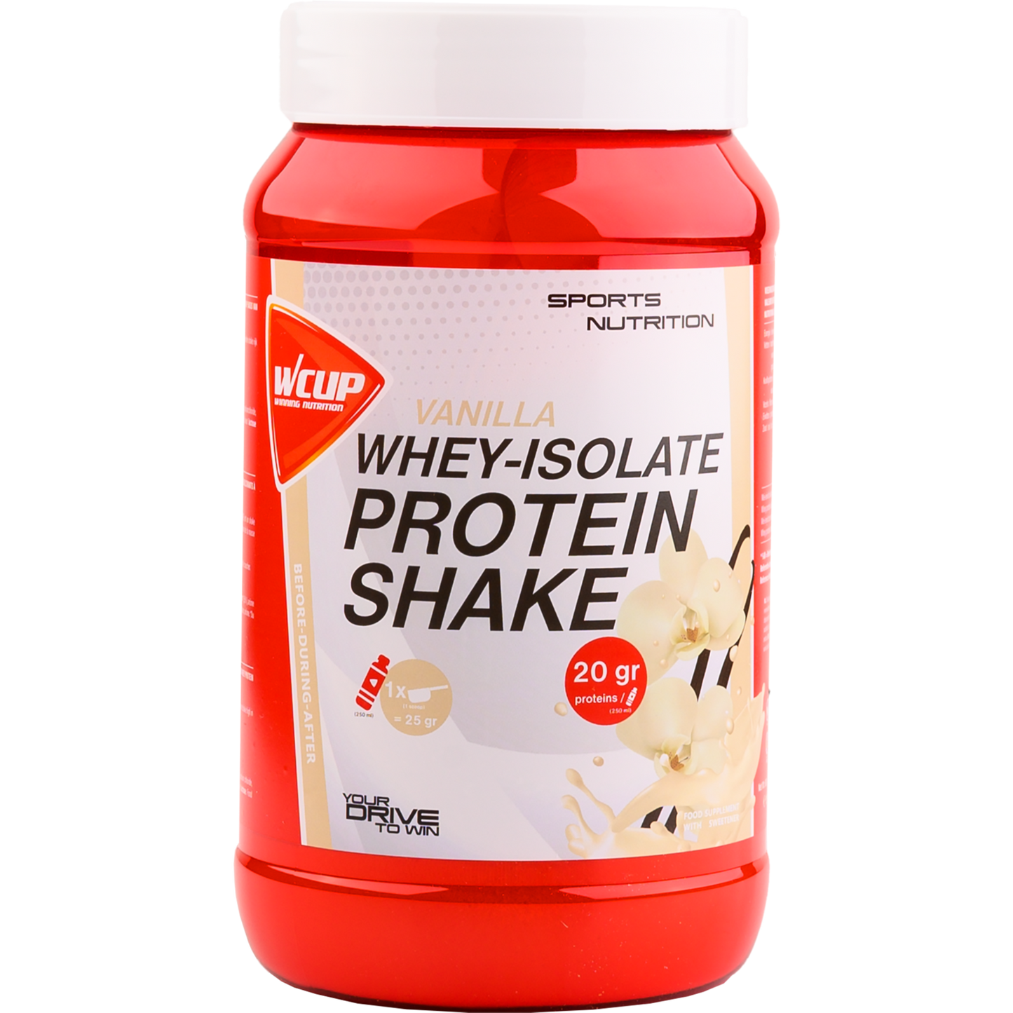WCUP - Whey Isolat Protein Shake Vanilla 600 grammes