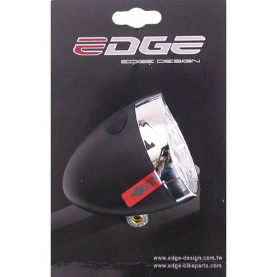 Edge Phare Retro 3 Led On Off Batteries incluses noir chrome