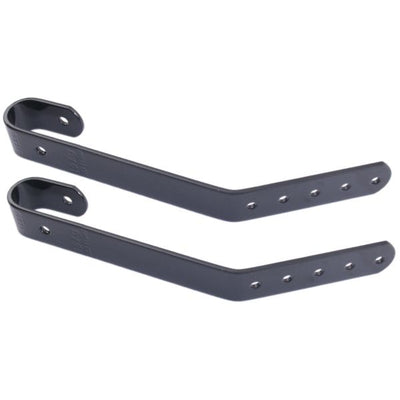 Jeu de supports de guidon Steco transport version longue - noir brillant