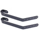 Jeu de supports de guidon Steco transport version longue - noir brillant