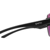 Smith Lunes Wildcat Matte noir Chromapop Low Light Light Mirror Blue Rose