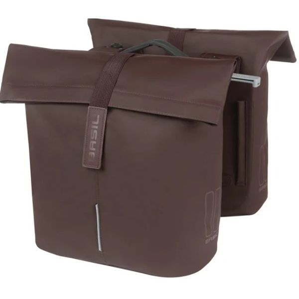 Sac à vélo de basilic Double ville brun rôti Mik 28-32L