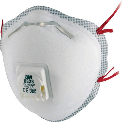 Masque anti-poussière 3m | ffp3 vrd | avec valve expiratoire | 10 pièces - 7100057145 - 7100057145