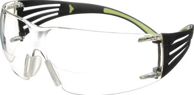 lunettes de sécurité 3M | et 166 | support noir vert, anneau clair +1,5 | polycarbonate | 1 pièce - 7100114612 7100114612
