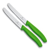 Victorinox couteau à tomates dentelé 2 pcs vert