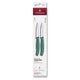 Couteau à éplucher Victorinox 2pcs vert pointu 8cm