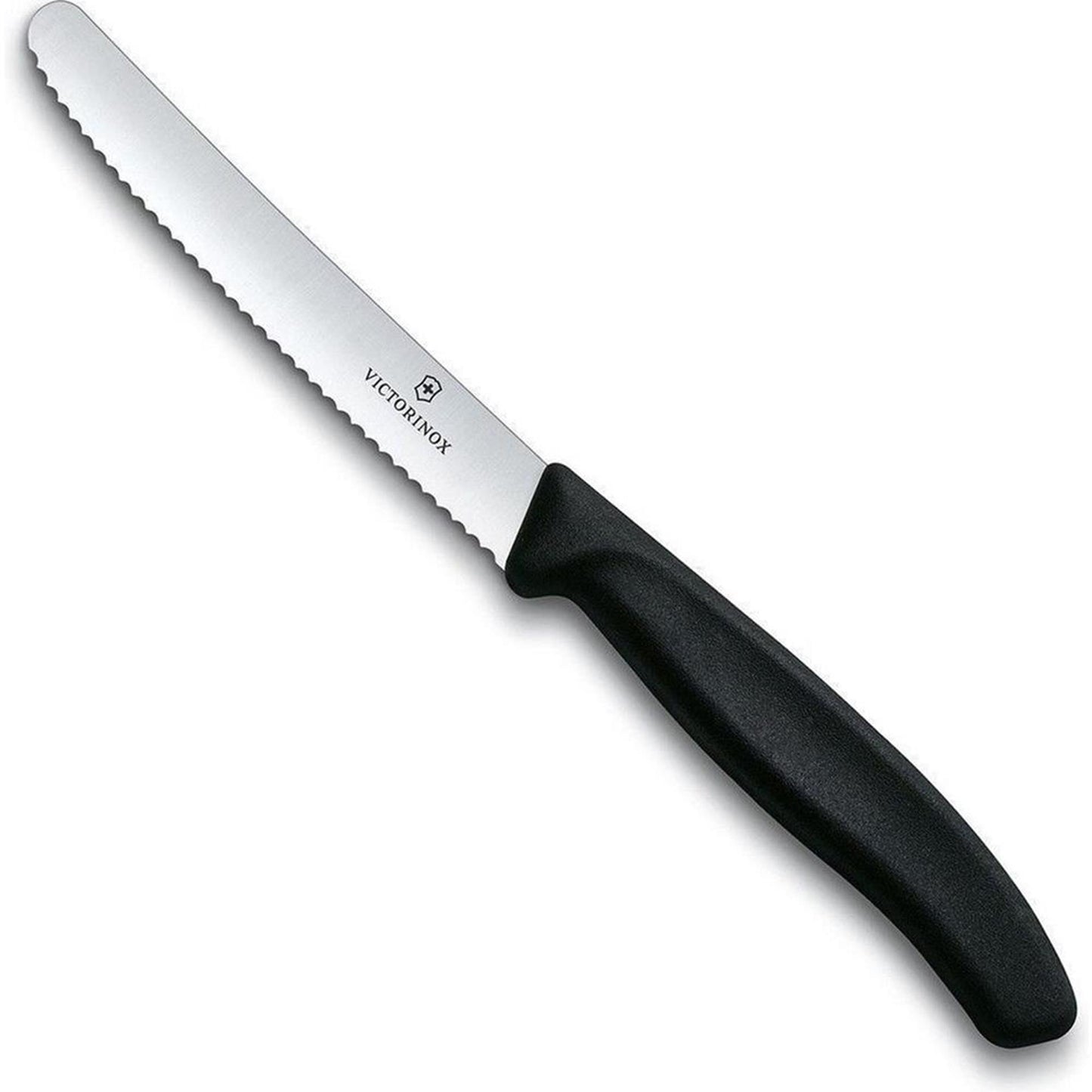 Couteau à tomates Victorinox dentelé noir