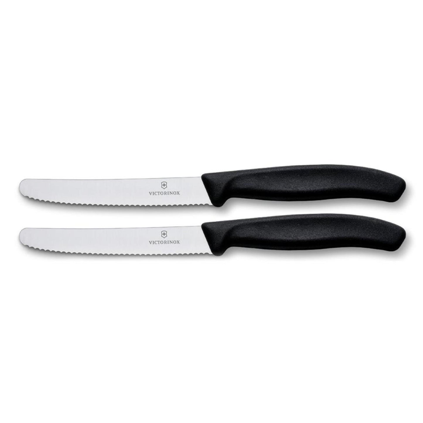 Victorinox couteau à tomates dentelé 2 pcs noir