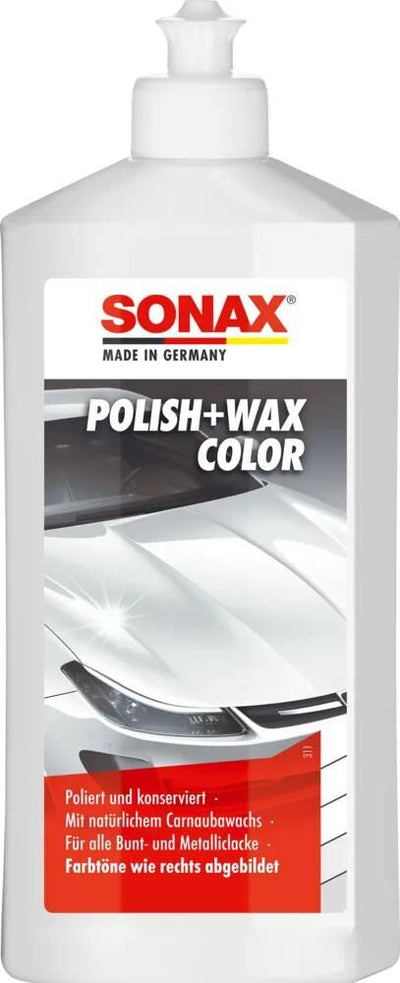 Sonax Color Polish + cire blanc