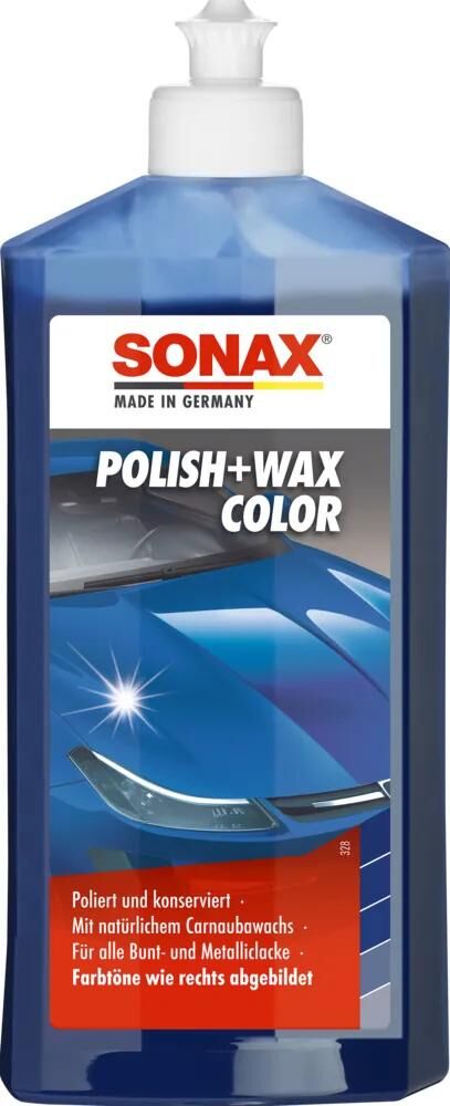 Sonax Color Polish + Wax Bleu