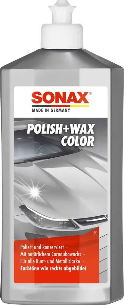 Sonax Color Polish + Wax Silver Grey