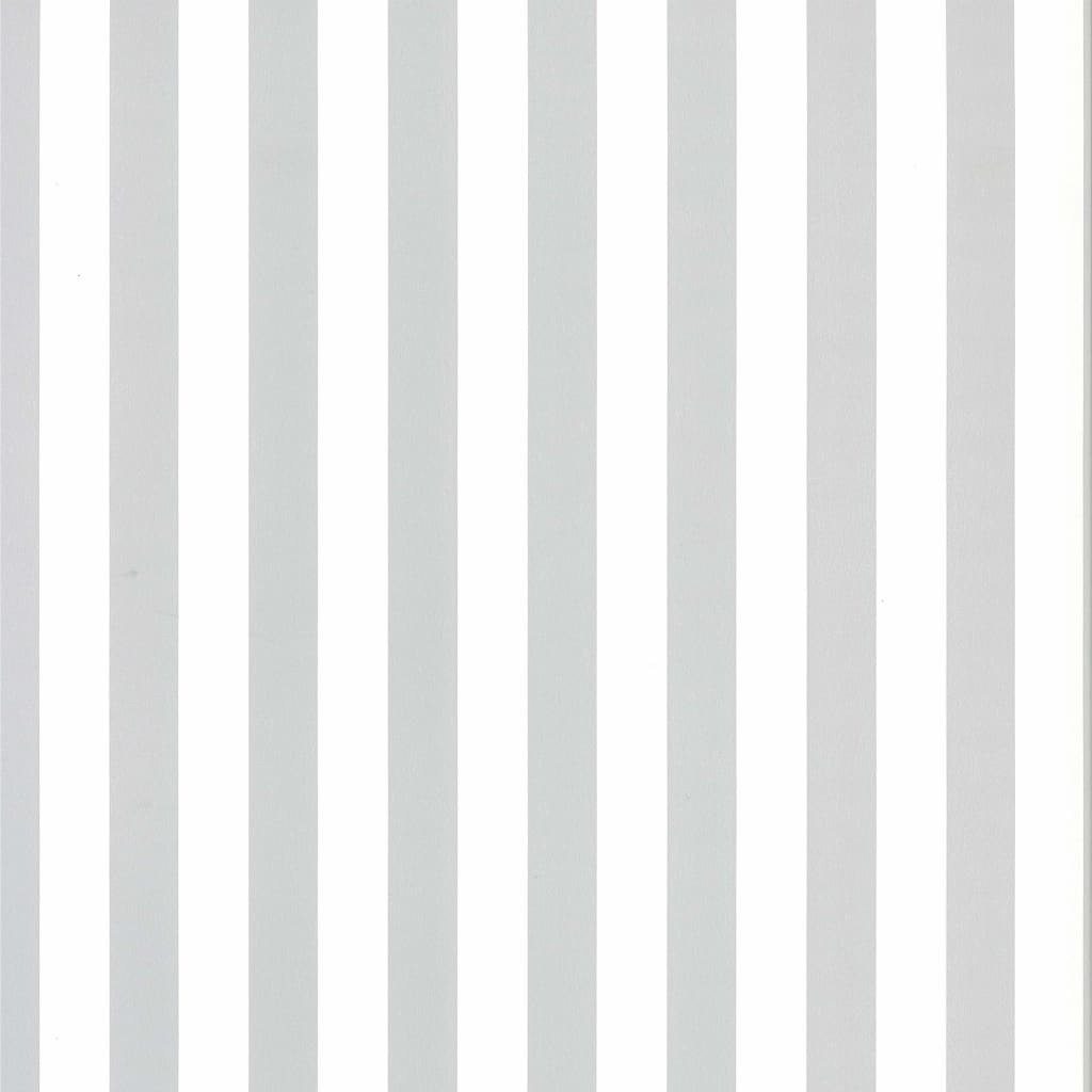 NOORDWAND NOORDWAND FAPAL FABULE WORLD Stripes blanc et gris clair