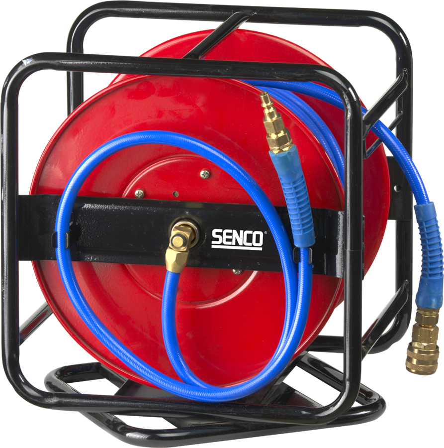 Enrouleur de tuyau mobile Senco 8mm 30mtr.