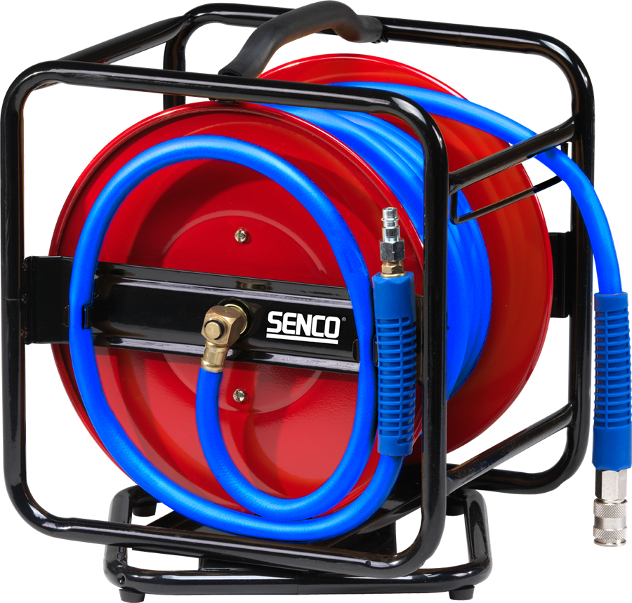 Enrouleur de tuyau mobile Senco 8mm 30mtr.