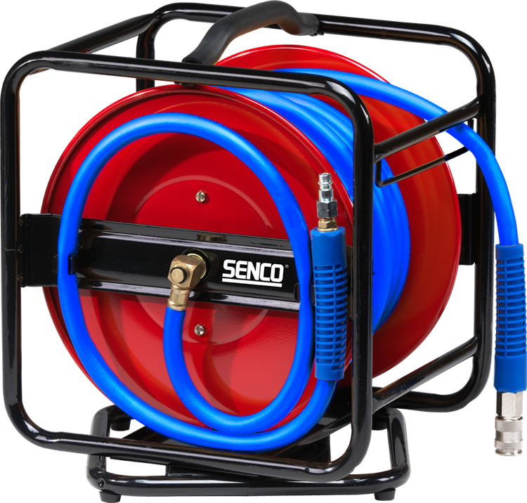 Enrouleur de tuyau mobile Senco 8mm 30mtr.